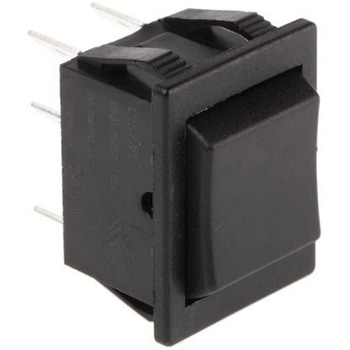 Arcolectric (Bulgin) Ltd ロッカースイッチ DPDT イルミネーション：なし カットアウト幅：22mm C1572ALAAA ARCOLECTRIC