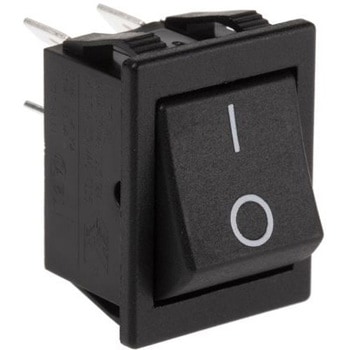 Arcolectric (Bulgin) Ltd ロッカースイッチ DPST イルミネーション：なし カットアウト幅：22mm C1350ALAAF ARCOLECTRIC