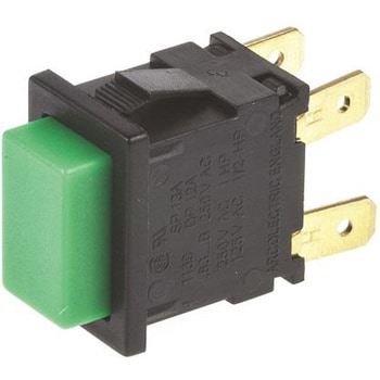 Arcolectric (Bulgin) Ltd 押しボタンスイッチ， モーメンタリ， パネルマウント， DP， H8351ABAAH ARCOLECTRIC