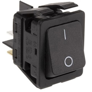 Arcolectric (Bulgin) Ltd ロッカースイッチ DPST イルミネーション：なし カットアウト幅：22.1mm C6050ALAAC ARCOLECTRIC