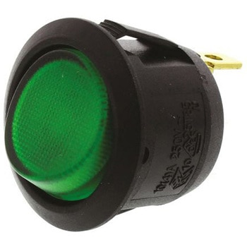 Arcolectric (Bulgin) Ltd ロッカースイッチ SPST イルミネーション：あり R13112BNAB ARCOLECTRIC