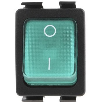 Arcolectric (Bulgin) Ltd ロッカースイッチ DPST イルミネーション：あり カットアウト幅：22.1mm C6053ALNAM ARCOLECTRIC