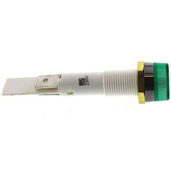 Arcolectric (Bulgin) Ltd パイロットランプ， 230V ac， 緑， 実装ホールサイズ:10mm， C027700NAR - ARCOLECTRIC