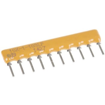 Bourns ネットワーク抵抗器， 10kΩ， 素子数：9 BOURNS