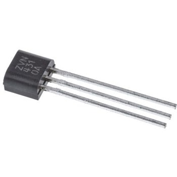DiodesZetex Nチャンネル MOSFET100 V 900 mA スルーホール パッケージE-Line 3 ピン DiodesZetex
