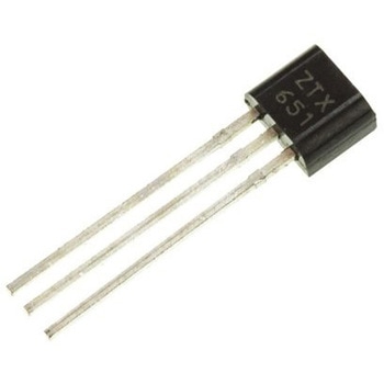 DiodesZetex トランジスタ， NPN， スルーホール， 2 A， ZTX651 DiodesZetex