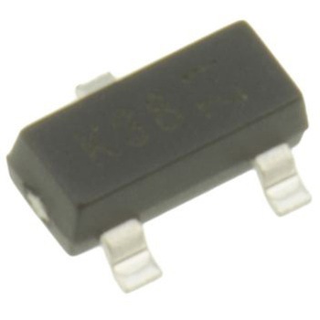 DiodesZetex Nチャンネル MOSFET50 V 200 mA 表面実装 パッケージSOT-23 3 ピン DiodesZetex