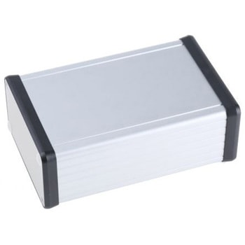 ハンドヘルドボックス Hammond 銀陽極酸化 120 x 78 x 43mm HAMMOND