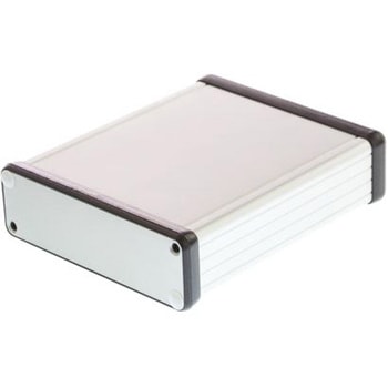 ハンドヘルドボックス Hammond 銀陽極酸化 120 x 103 x 30.5mm HAMMOND