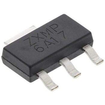 DiodesZetex Pチャンネル MOSFET60 V 4.3 A 表面実装 パッケージSOT-223 3 ピン DiodesZetex