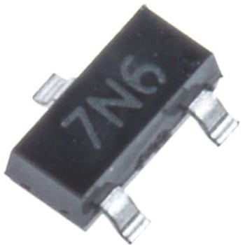 DiodesZetex Nチャンネル MOSFET60 V 1.2 A 表面実装 パッケージSOT-23 3 ピン DiodesZetex