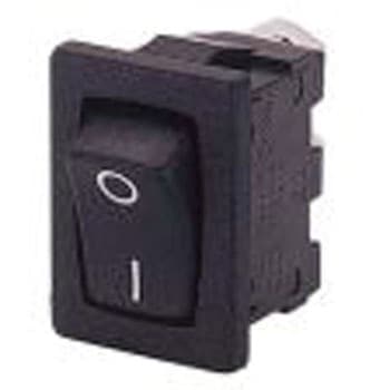 Bulgin ロッカースイッチ SPST イルミネーション：なし カットアウト幅：12.9mm H8601VBAAA BULGIN
