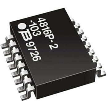 Bourns 抵抗アレイ， 2.2kΩ， 1.28W， ±2%， 素子数：8 BOURNS
