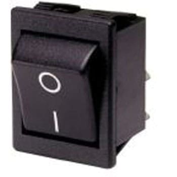 Bulgin ロッカースイッチ DPST イルミネーション：なし カットアウト幅：22.3mm C1350ATAAB BULGIN