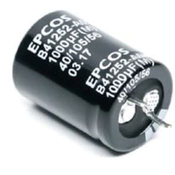 EPCOS コンデンサ 22000μF， ，25V dc， B41252A5229M000 EPCOS