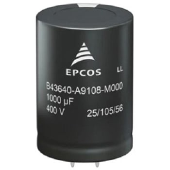 EPCOS コンデンサ 68μF， ，450V dc， B43644A5686M000 EPCOS