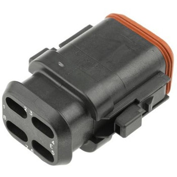 Deutsch 自動車用コネクタ コネクタハウジング DTシリーズ DT068SA-CE12 - DEUTSCH