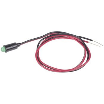 Dialight パイロットランプ， 2.2V， 緑， 実装ホールサイズ:6.4mm， 559-5201-007F DIALIGHT