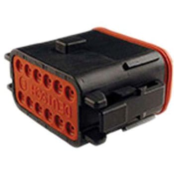 Deutsch 自動車用コネクタ 12極 オス コネクタアセンブリ， DT06-12SB-CE06 DEUTSCH