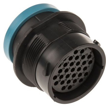 Deutsch 丸型コネクタ， 31極， ケーブルマウント， HDP24-24-31SE-L017 - DEUTSCH