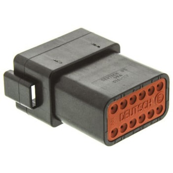 Deutsch 自動車用コネクタ 12極 メス 自動車用コネクタ， DT0412PA-CE02 DEUTSCH