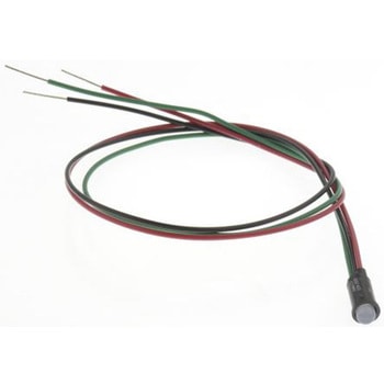 Dialight パイロットランプ， 1.9V dc， 緑、赤， 実装ホールサイズ:6.4mm， 559-3501-007F DIALIGHT