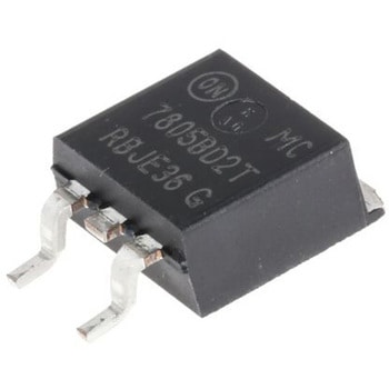 onsemi 電圧レギュレータ リニア電圧 5 V， 3-Pin， MC7805BD2TG onsemi