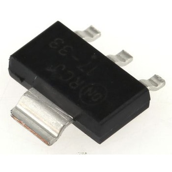onsemi 電圧レギュレータ 低ドロップアウト電圧 3.3 V， 3+Tab-Pin， NCP1117ST33T3G onsemi