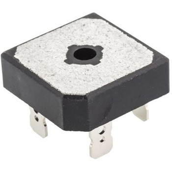 Vishay 整流用 ブリッジダイオード 単相 25A， 400V， 28.5 x 28.5 x 9.8mm， VS-26MB40A VISHAY