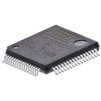 Microchip マイコン AT91， 64-Pin LQFP AT91SAM7S512B-AU MICROCHIP