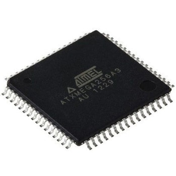 Microchip マイコン AVR XMEGA A3， 64-Pin TQFP ATXMEGA256A3-AU MICROCHIP