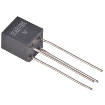 Vishay 整流用 ブリッジダイオード 単相 1.2A， 1000V， 9.5 x 9.5 x 10mm， VS-1KAB100E VISHAY
