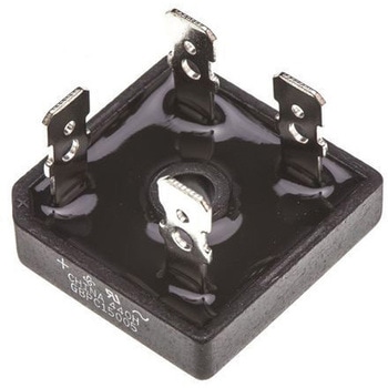 Vishay 整流用 ブリッジダイオード 単相 25A， 100V， 28.8 x 28.8 x 7.87mm， GBPC2501-E4/51 VISHAY