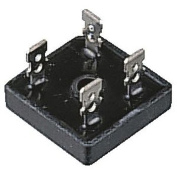 Vishay 整流用 ブリッジダイオード 単相 12A， 50V， 28.8 x 28.8 x 7.87mm， GBPC12005-E4/51 VISHAY