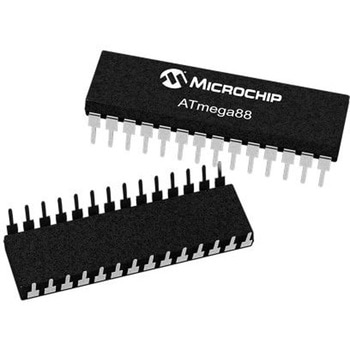 Microchip マイコン， 32-Pin VQFN ATMEGA88PA-MU MICROCHIP