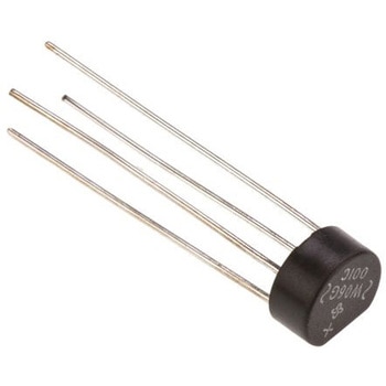 Vishay 整流用 ブリッジダイオード 単相 1.5A， 600V， 9.86 x 8.84 x 5.6mm， W06G-E4/51 - VISHAY