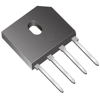 Vishay 整流用 ブリッジダイオード 単相 6A， 200V， 22.3 x 3.56 x 18.8mm， GBU6D-E3/45 VISHAY