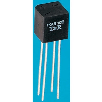 Vishay 整流用 ブリッジダイオード 単相 1.2A， 800V， 9.5 x 9.5 x 10mm， VS-1KAB80E VISHAY