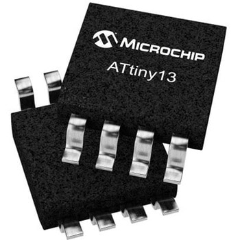 Microchip マイコン ATtiny， 8-Pin SOIC ATTINY13A-SSU MICROCHIP