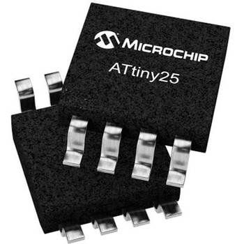 Microchip マイコン ATtiny， 8-Pin SOIC ATTINY25-20SSN MICROCHIP