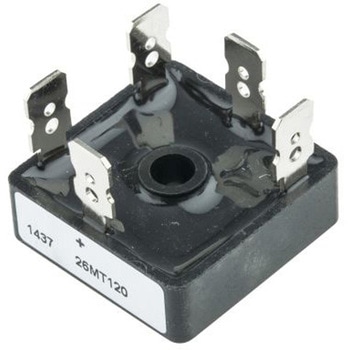 Vishay 整流用 ブリッジダイオード 25A， 1200V， 28.5 x 28.5 x 10mm， VS-26MT120 VISHAY