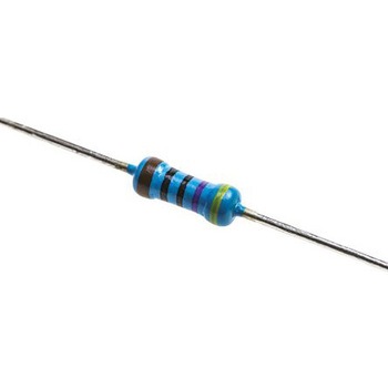 Vishay 薄膜 抵抗器 0.6W 470Ω ±1%， MRS25000C4700FCT00 VISHAY