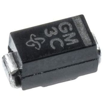 Vishay 汎用 整流ダイオード， 1A， 1000V 表面実装， 2-Pin DO-214BA シリコンジャンクション 1.2V VISHAY