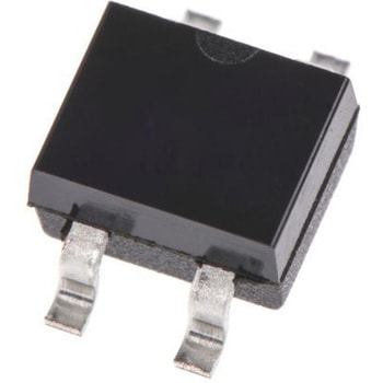 Vishay 整流用 ブリッジダイオード 単相 35A， 200V， 4.95 x 4.1 x 2.7mm， MB2S-E3/80 VISHAY