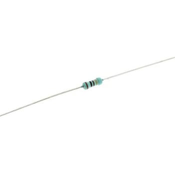 Vishay 金属皮膜 抵抗器 0.4W 100Ω ±5%， SFR2500001000JA500 - VISHAY
