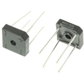 Vishay 整流用 ブリッジダイオード 単相 6A， 400V， 16 x 16 x 5.08mm， GBPC604-E4/51 VISHAY