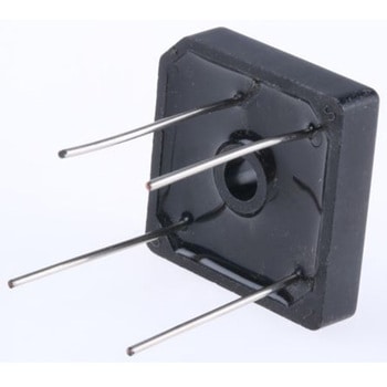 Vishay 整流用 ブリッジダイオード 単相 35A， 800V， 28.8 x 28.8 x 7.62mm， VS-GBPC3508W VISHAY