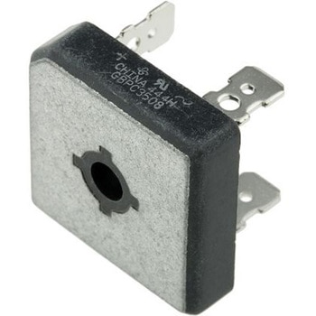 Vishay 整流用 ブリッジダイオード 単相 35A， 800V， 28.8 x 28.8 x 7.62mm， GBPC3508-E4/51 VISHAY