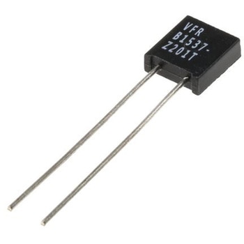 Vishay 金属箔 抵抗器 0.6W 1kΩ ±0.01%， Y14531K00000T9L VISHAY