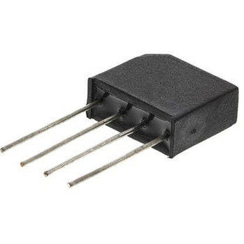 Vishay 整流用 ブリッジダイオード 単相 1.9A， 200V， 17.5 x 6.5 x 15mm， VS-2KBB20R VISHAY